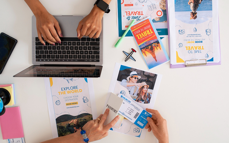 Create brochures